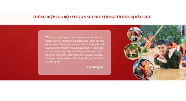 A red and white website with images
Description automatically generated