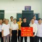 Trao tiền hỗ trợ nhà đại đoàn kết cho hộ gia đình  Anh Nguyễn Văn Linh - Thôn Đồng Thanh
