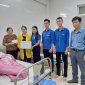 BTV ĐOÀN XÃ PHÁT ĐỘNG ỦNG HỘ ĐOÀN VIÊN THANH NIÊN CÓ HOÀN CẢNH KHÓ KHĂN GẶP NẠN